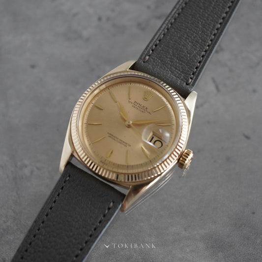 ROLEX DATEJUST REF.1601 14KYG "Butterfly Rotor"