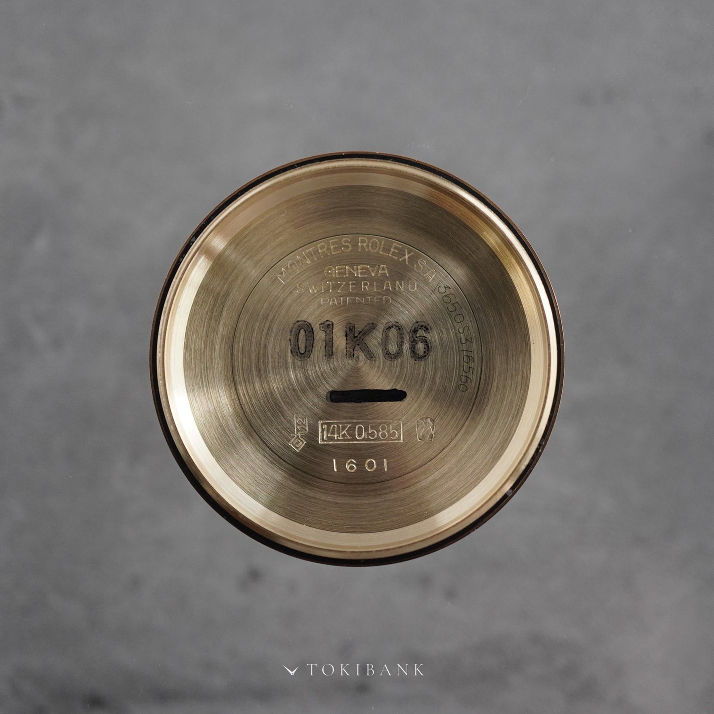 ROLEX DATEJUST REF.1601 14KYG "Butterfly Rotor"