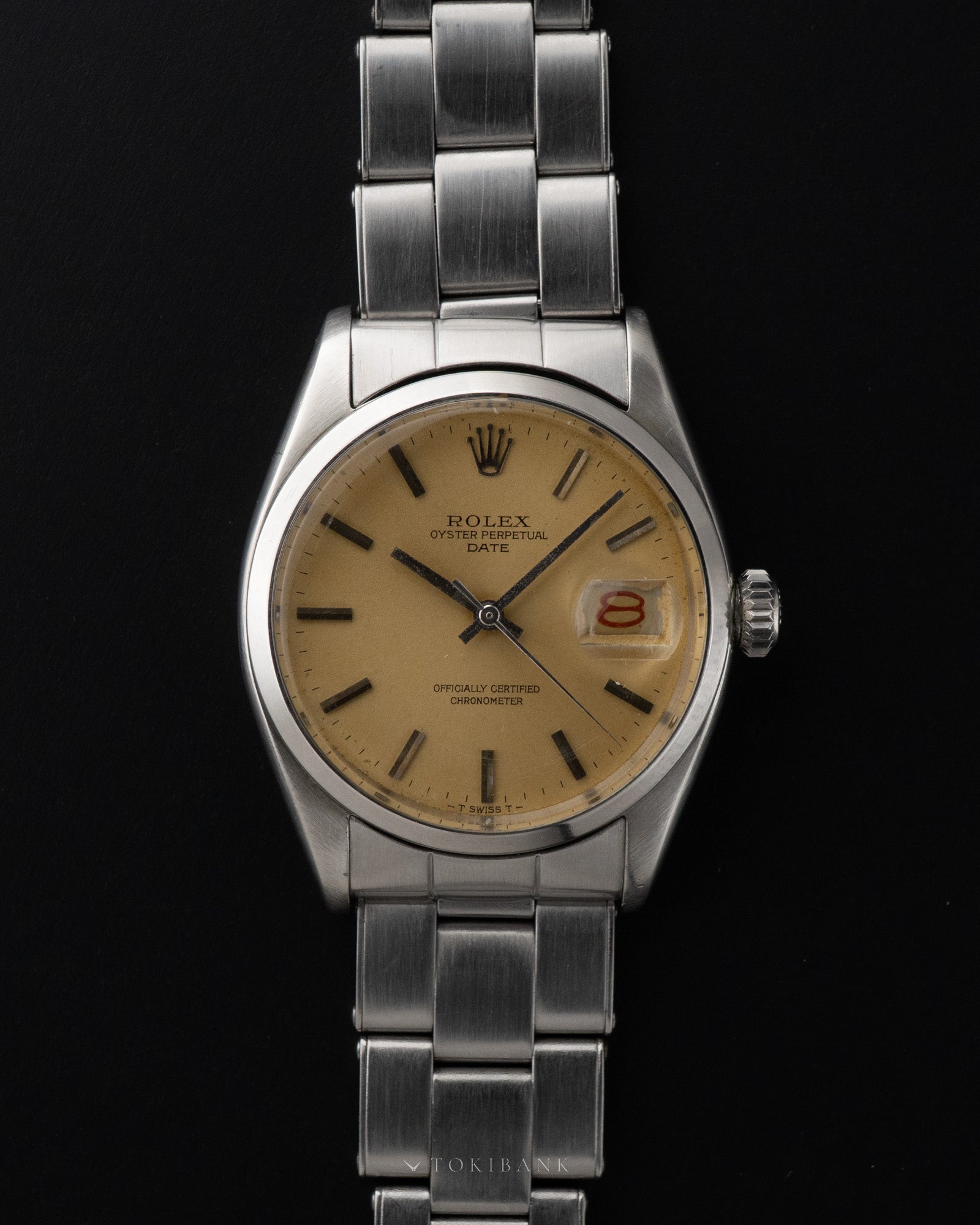 ROLEX OYSTER PERPETUAL DATE REF 6534 BIG LOGO – TOKIBANK