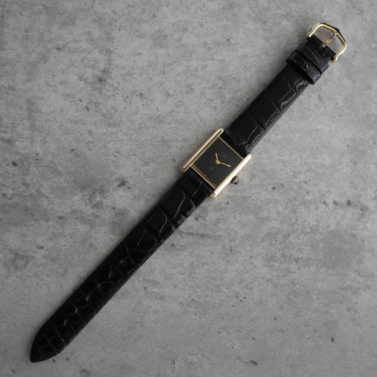 CARTIER カルティエ マスト タンク SM オニキス