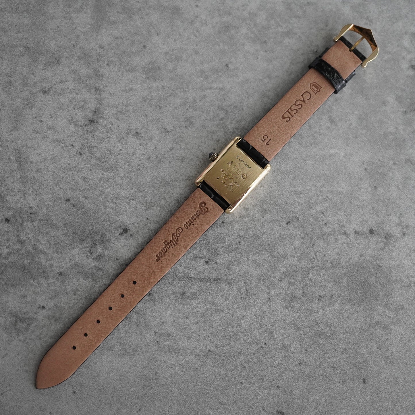 CARTIER カルティエ マスト タンク SM オニキス