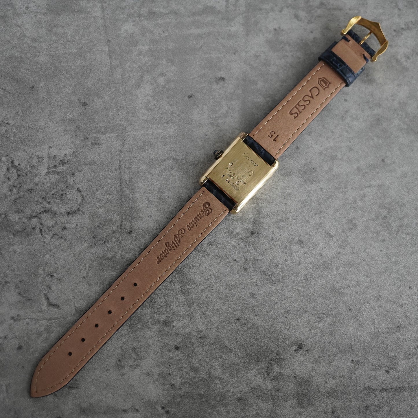 CARTIER カルティエ マスト タンク SM ラピスラズリ