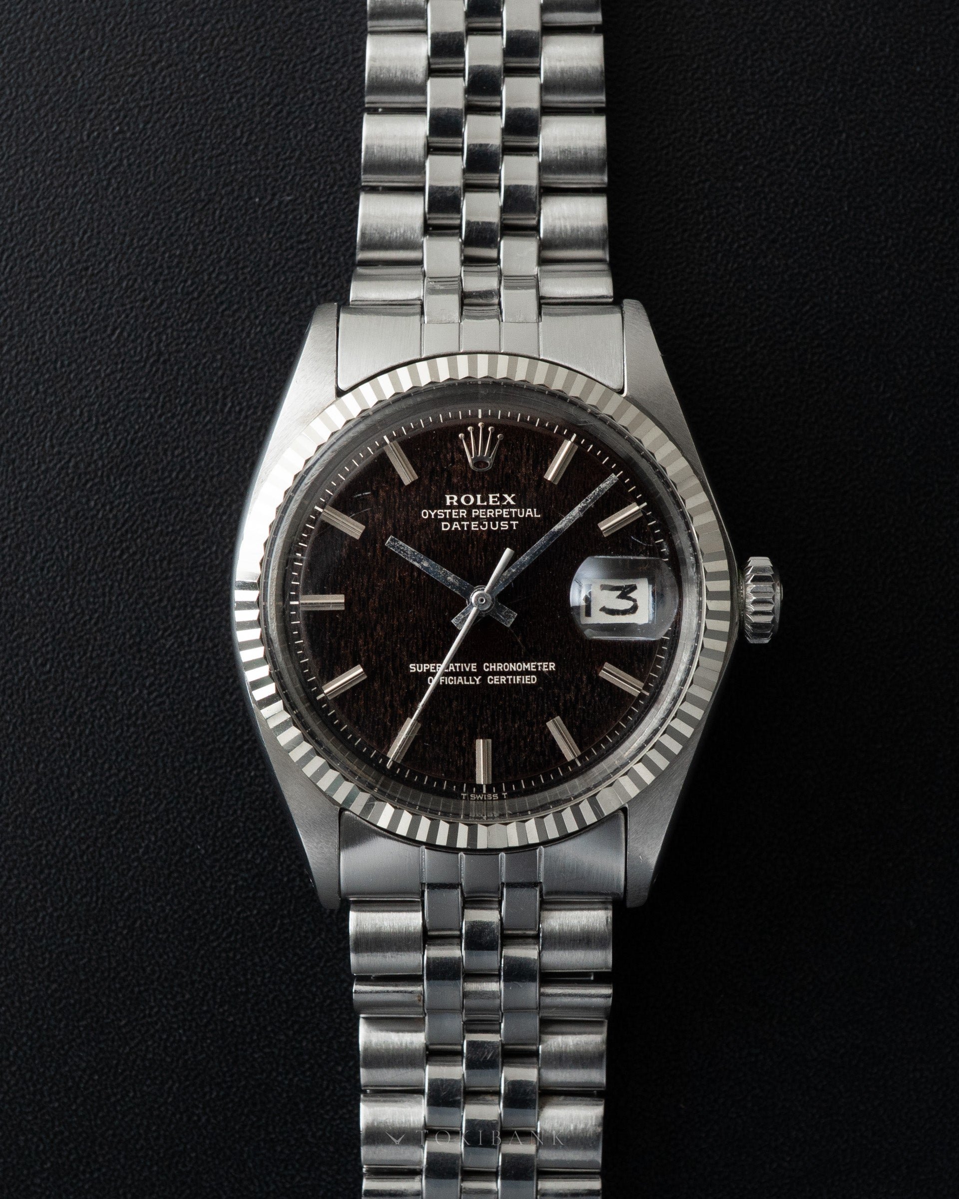 ROLEX DATEJUST REF 1601 Tropical Mirror 1970年製 – TOKIBANK