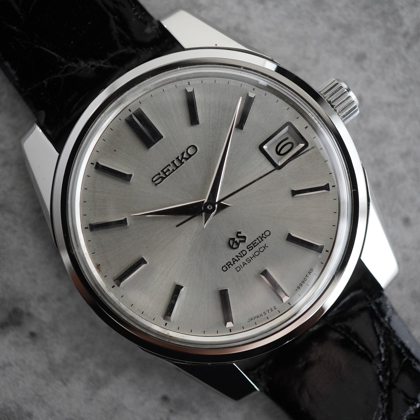 SEIKO GS グランドセイコー 57GS セルフデーター 5722-9991 GS基準合格証明書付き