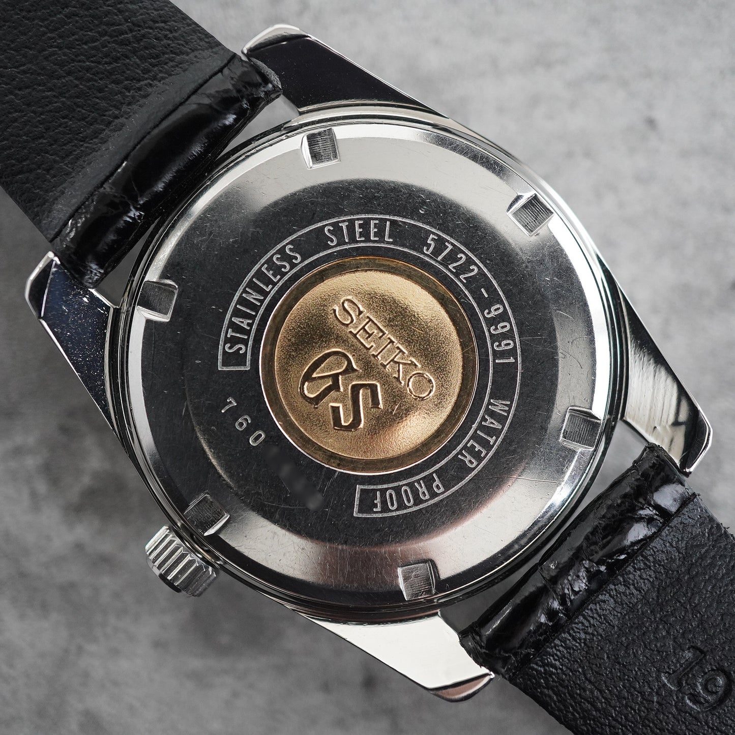 SEIKO GS グランドセイコー 57GS セルフデーター 5722-9991 GS基準合格証明書付き