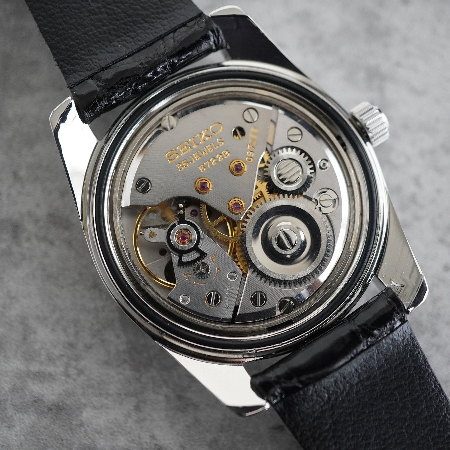 SEIKO GS グランドセイコー 57GS セルフデーター 5722-9991 GS基準合格証明書付き