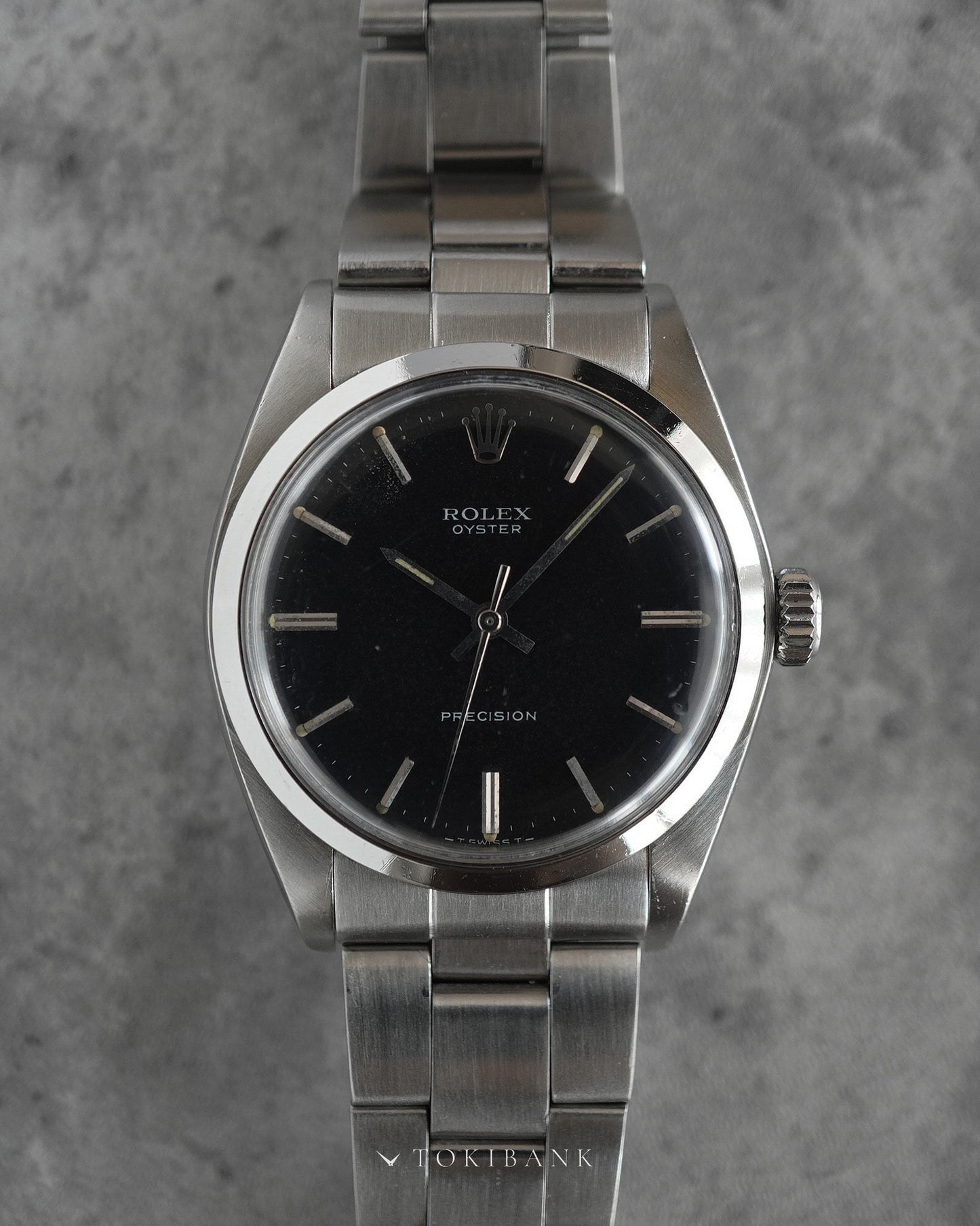 ROLEX ロレックス オイスタープレシジョン マットブラックダイヤル Ref. 6426 1968年製