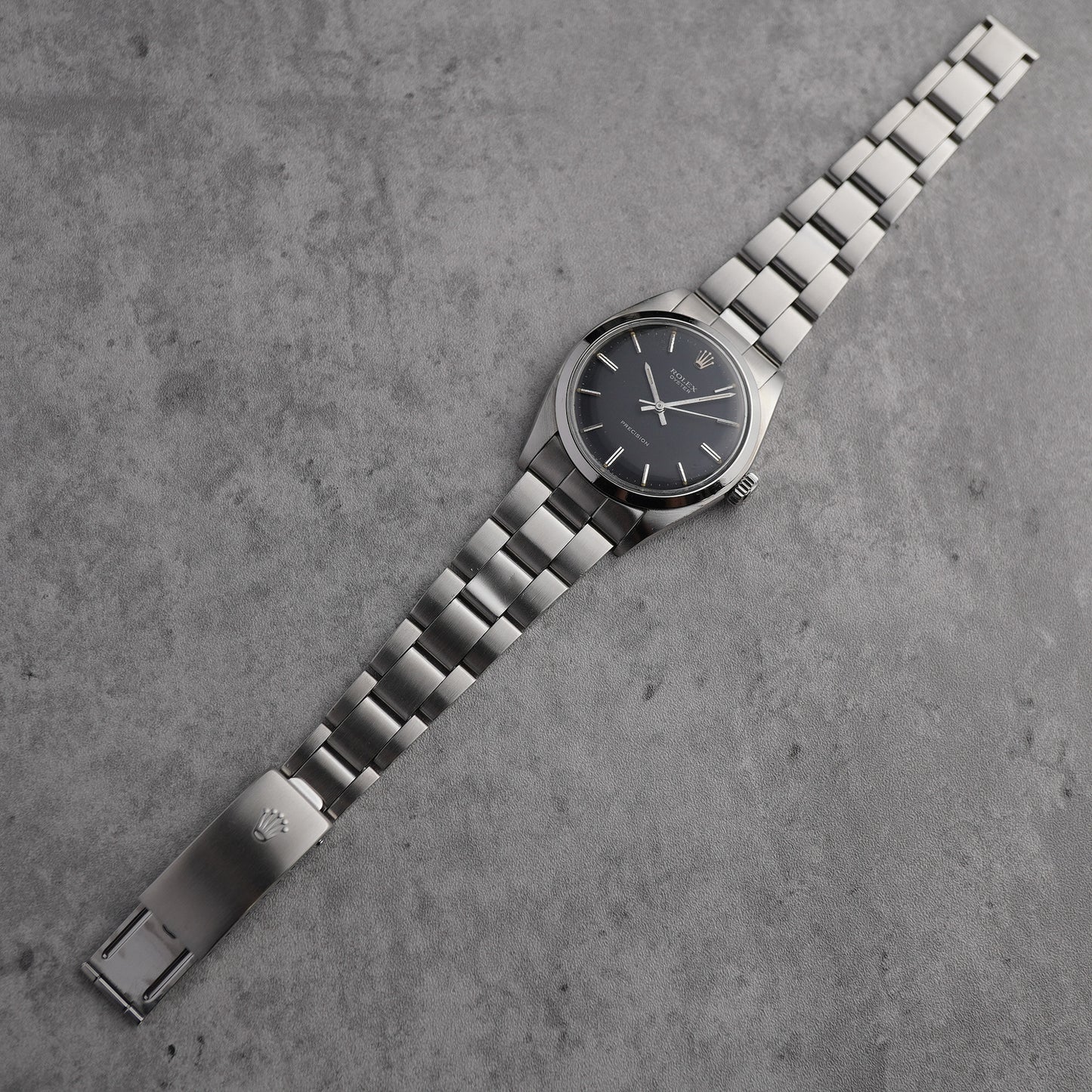 ROLEX ロレックス オイスタープレシジョン マットブラックダイヤル Ref. 6426 1968年製