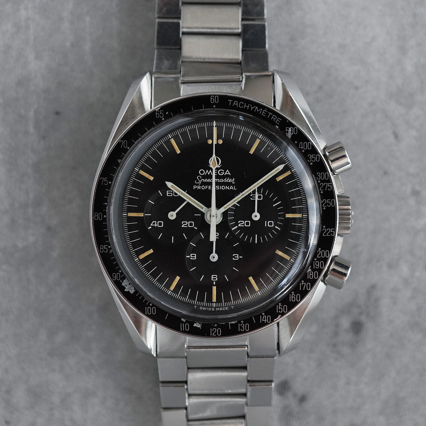 OMEGA SPEED MASTER Ref.145.022-69ST DON Bezel Step Dial 1969s