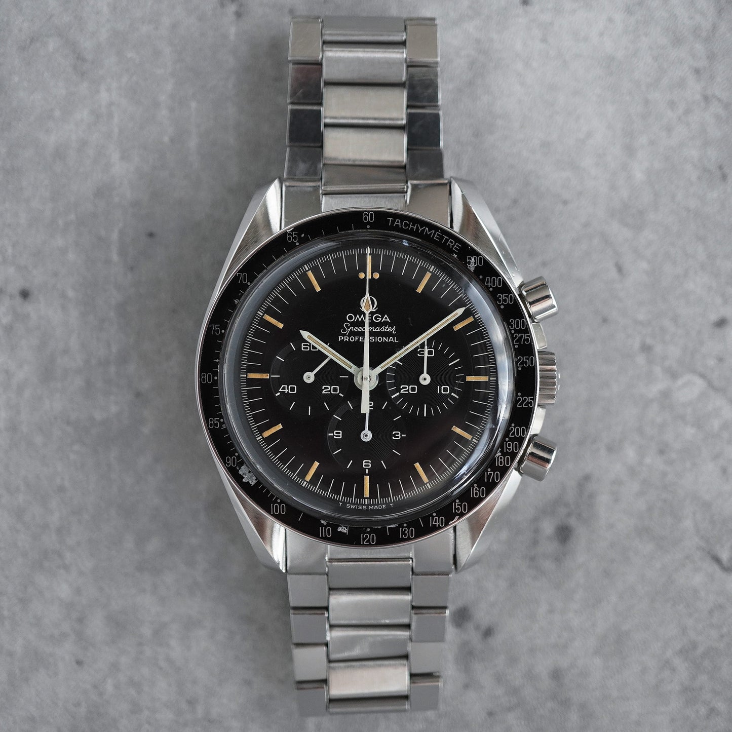 OMEGA SPEED MASTER Ref.145.022-69ST DON Bezel Step Dial 1969s