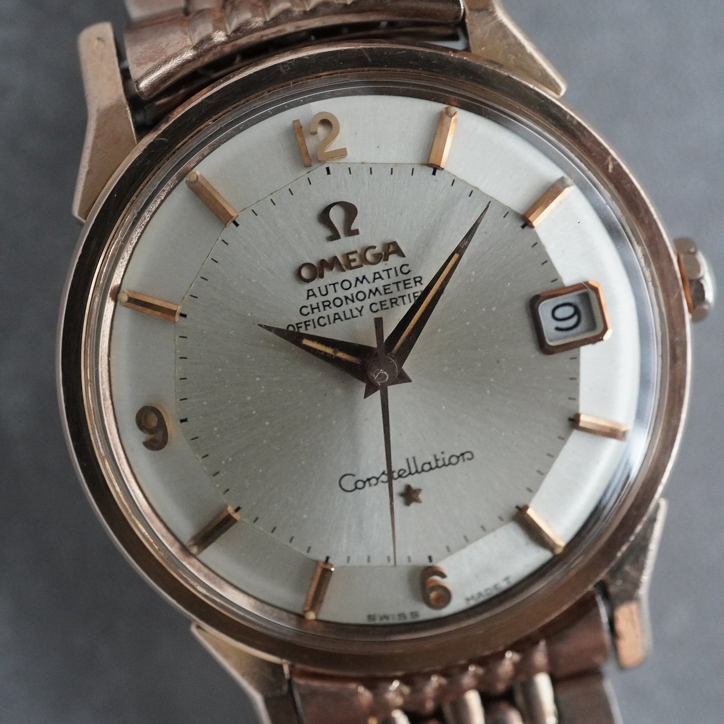 OMEGA オメガ コンステレーション 12角 Ref. 168.005 1964年製 Rose Gold