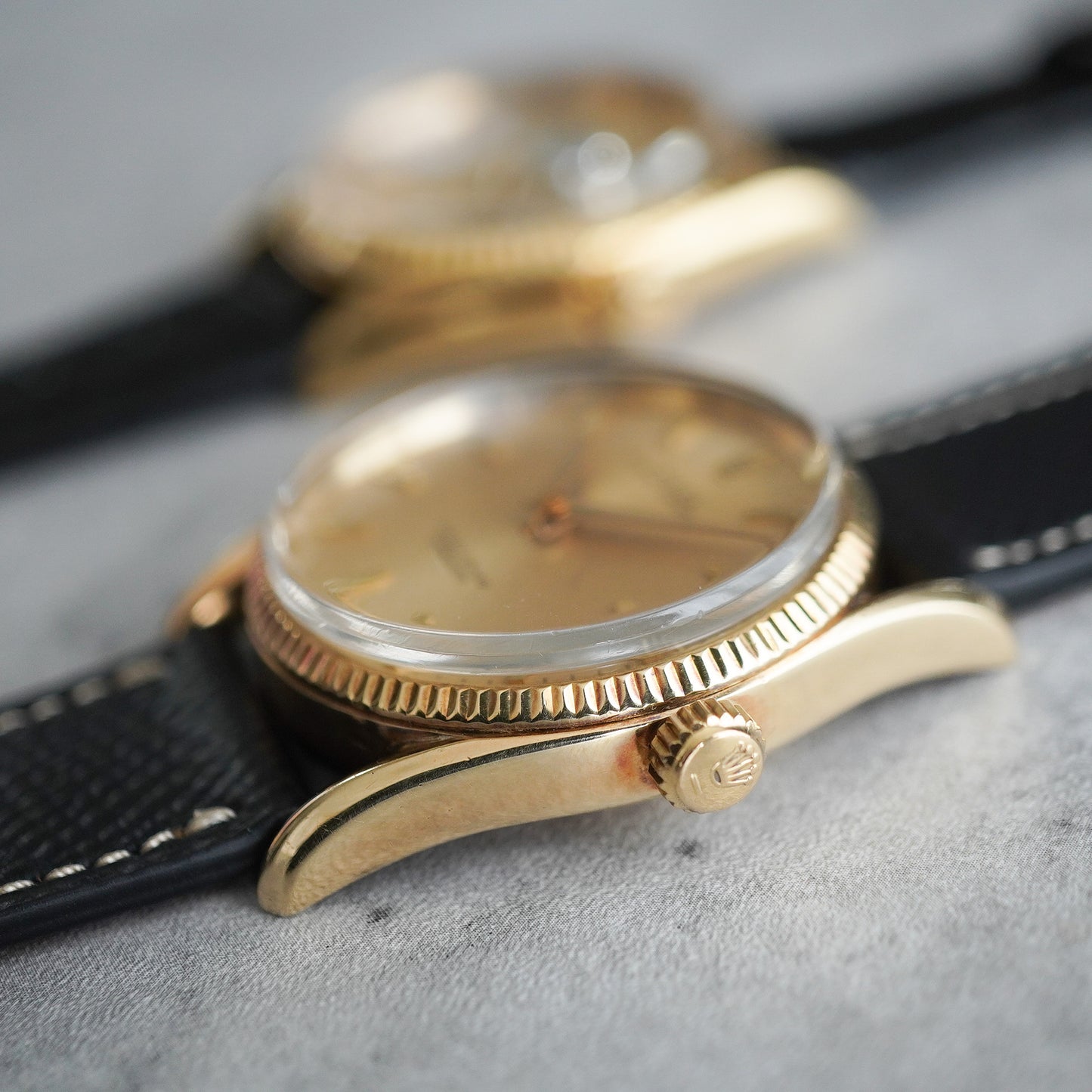 ROLEX OYSTER PERPETUAL 6593 14KYG