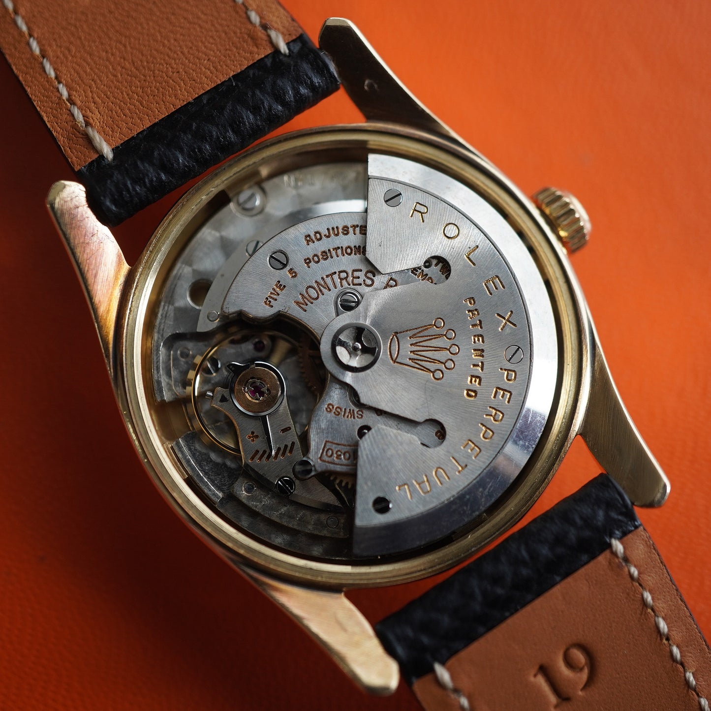 ROLEX OYSTER PERPETUAL 6593 14KYG