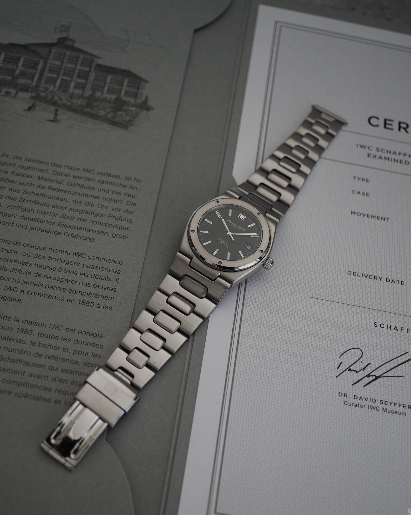 IWC Ingenieur SL 1832 Jumbo archive