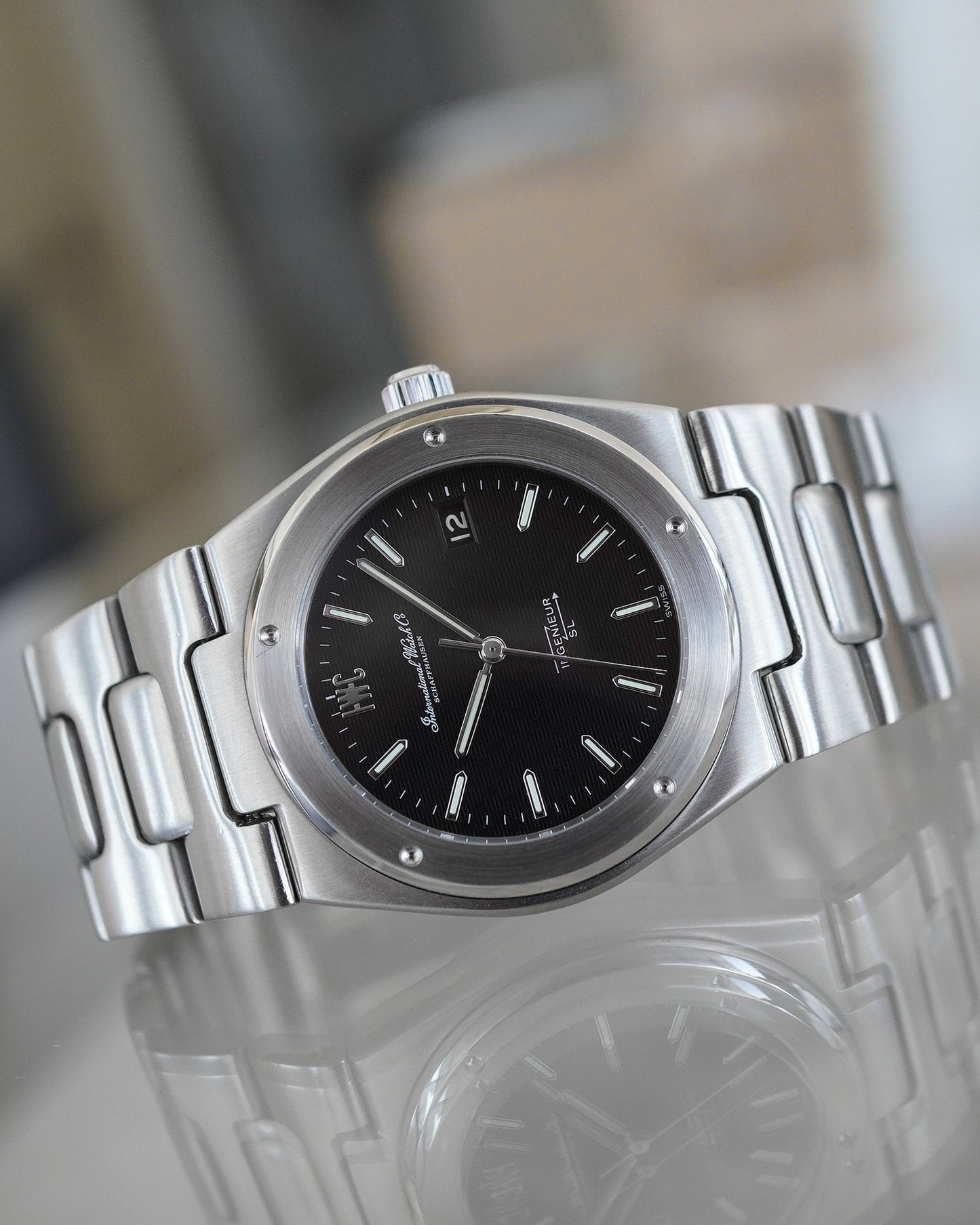 IWC Ingenieur SL 1832 Jumbo front view