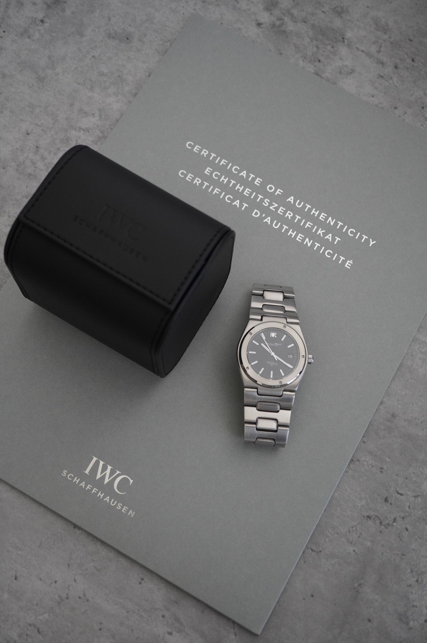 IWC Ingenieur SL 1832 Jumbo fullset view
