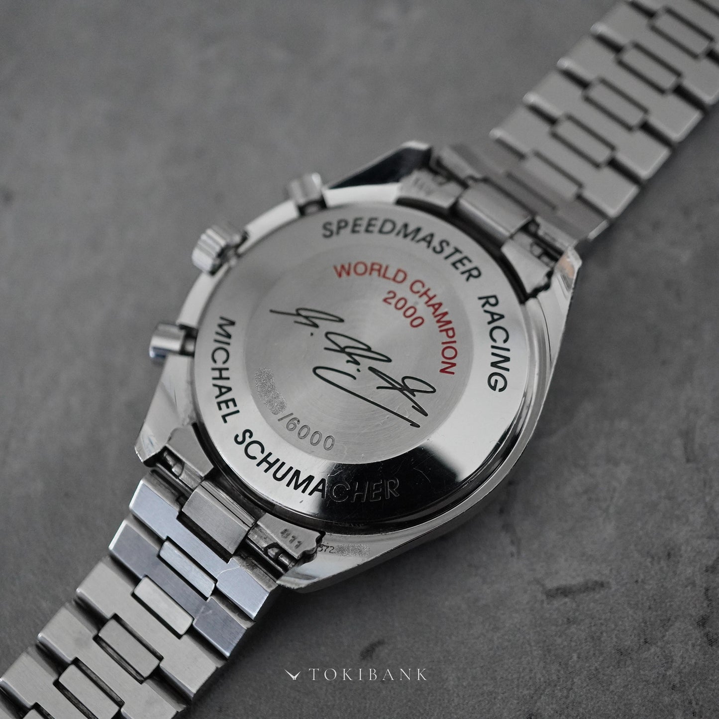 OMEGA Speedmaster Racing Schumacher 3518.50 2001年製-7