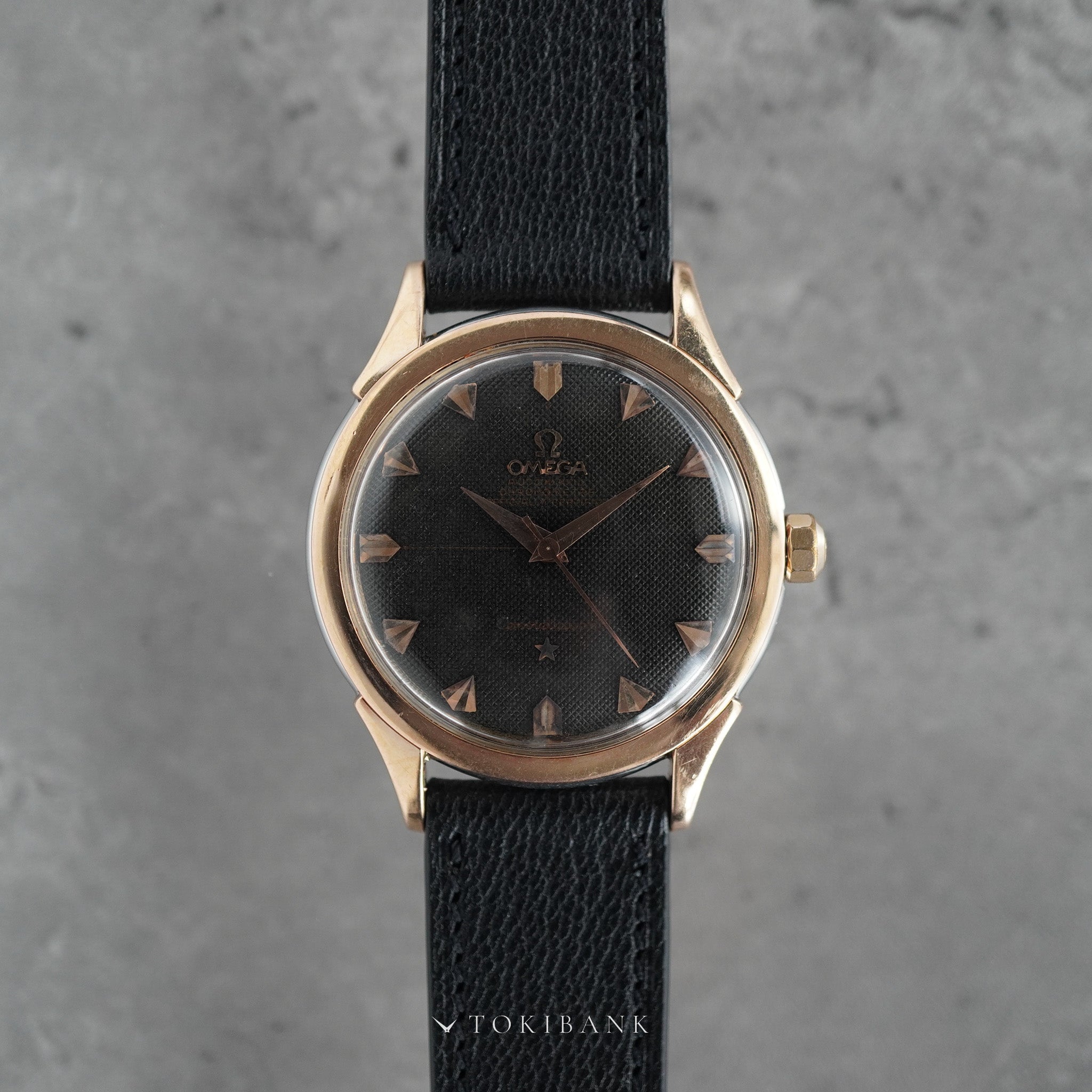 OMEGA Constellation REF. 2852 Black waffle dial – TOKIBANK