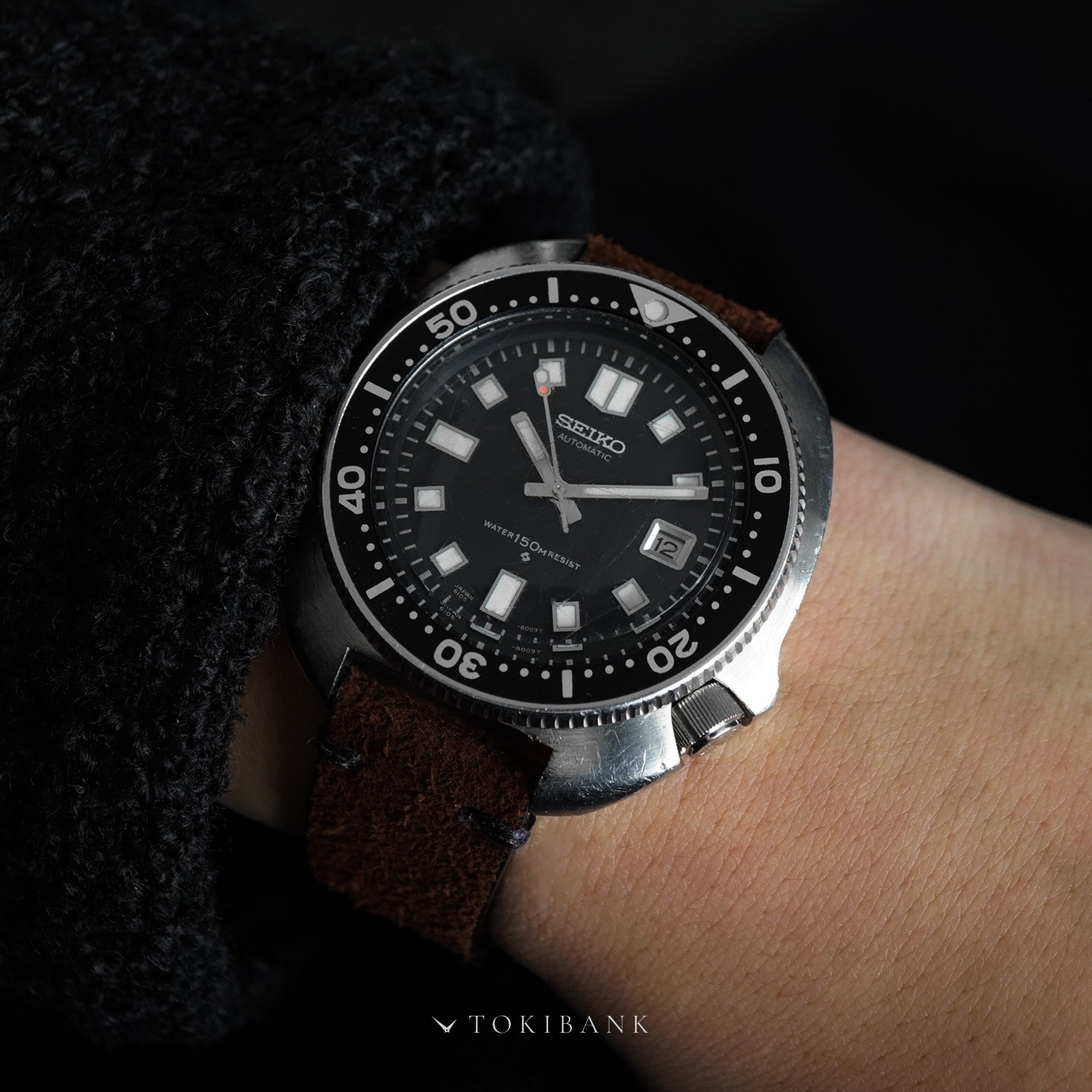 SEIKO 2nd DIVER REF. 6105-8110 Three Slot Crown 1974年製 – TOKIBANK