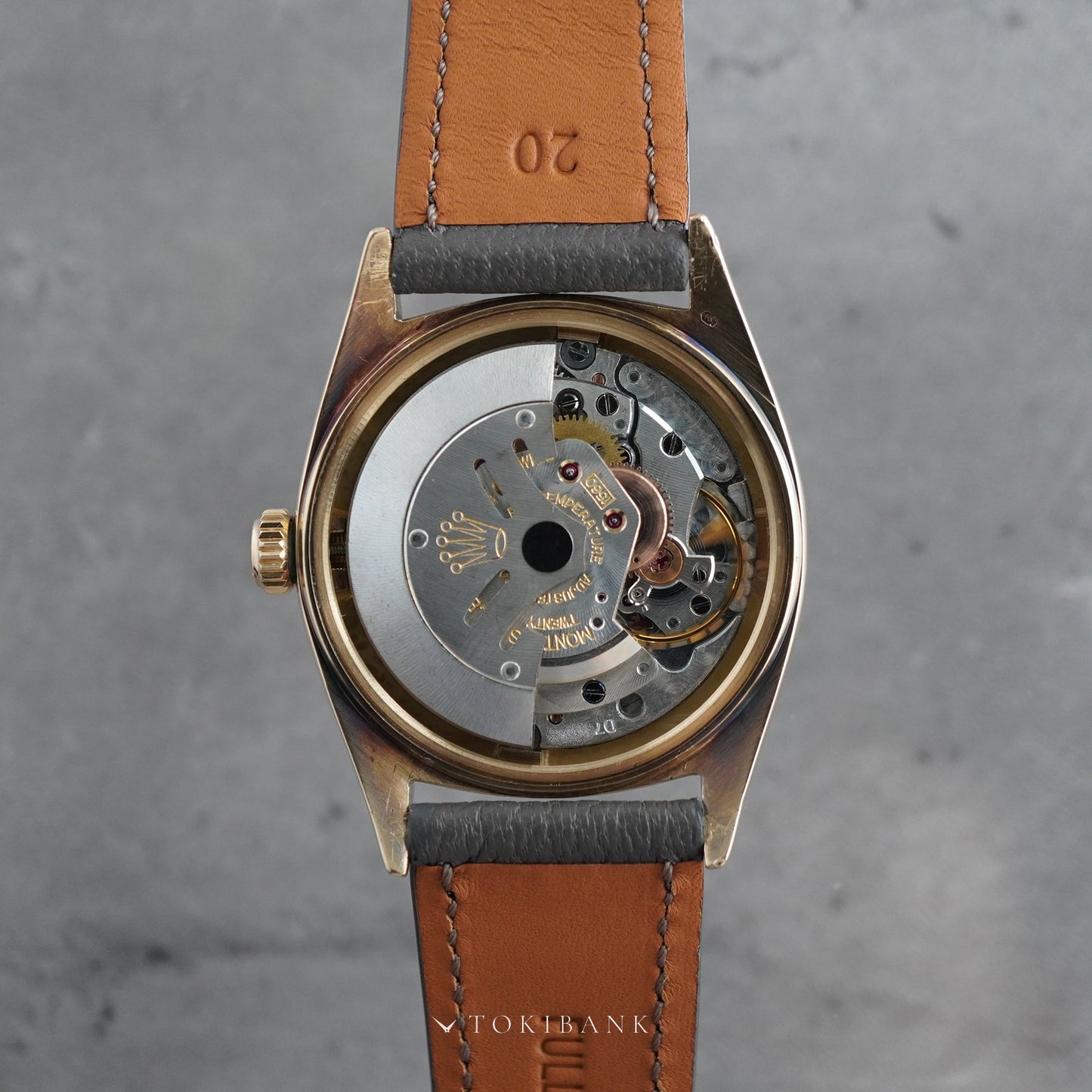 ROLEX DATEJUST REF.1601 14KYG "Butterfly Rotor"