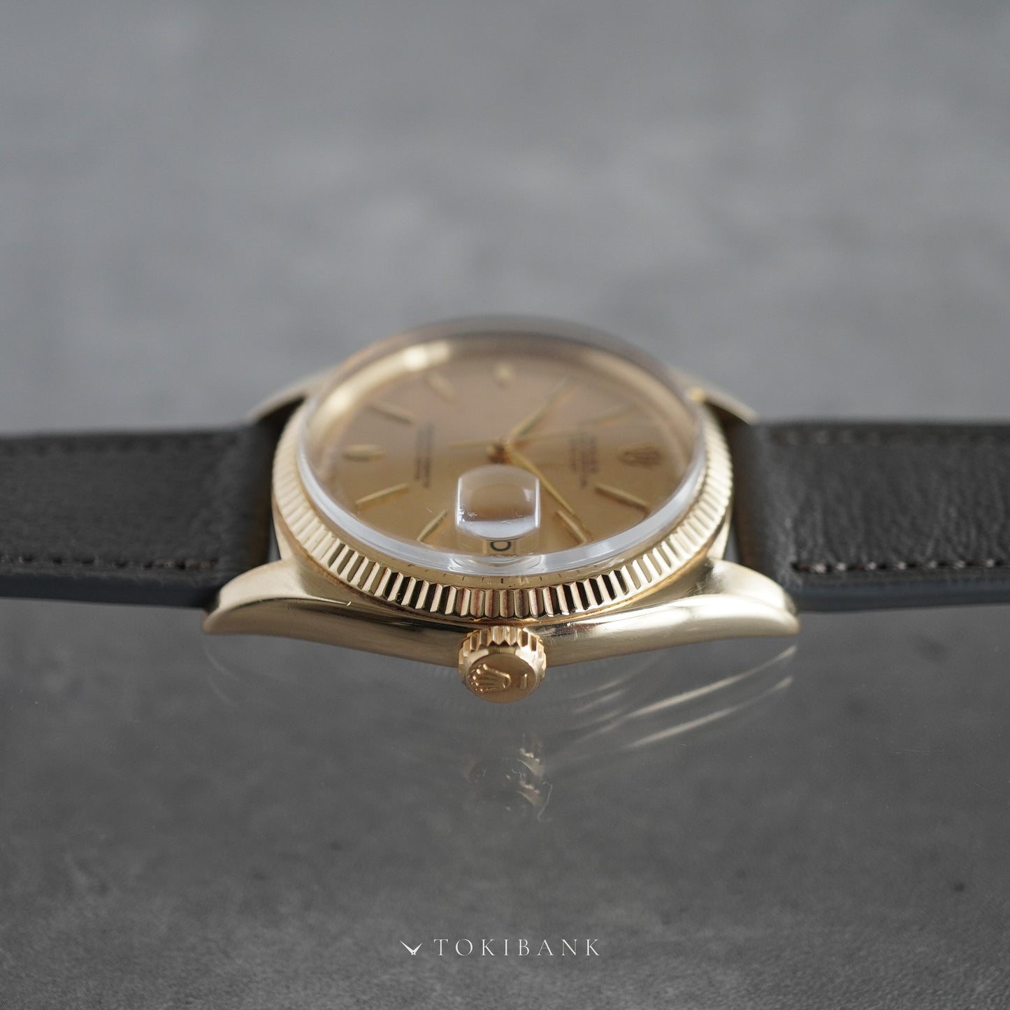 ROLEX DATEJUST REF.1601 14KYG "Butterfly Rotor"