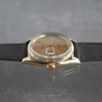 ROLEX DATEJUST REF.1601 14KYG "Butterfly Rotor"