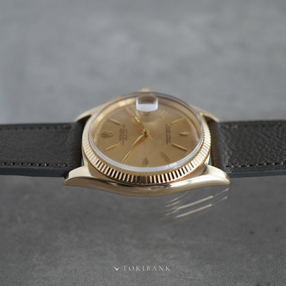 ROLEX DATEJUST REF.1601 14KYG "Butterfly Rotor"