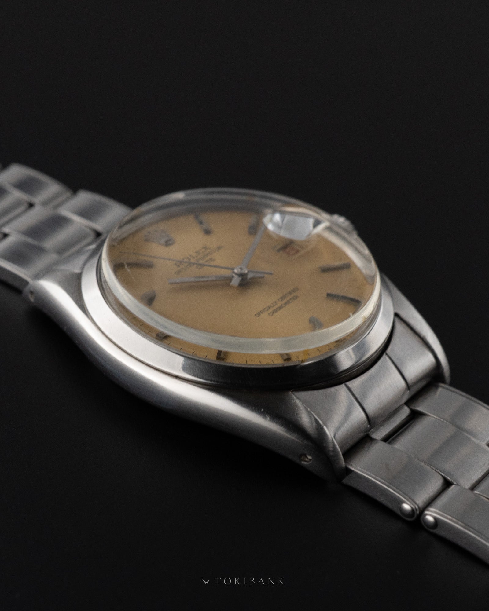 ROLEX OYSTER PERPETUAL DATE REF 6534 BIG LOGO -6
