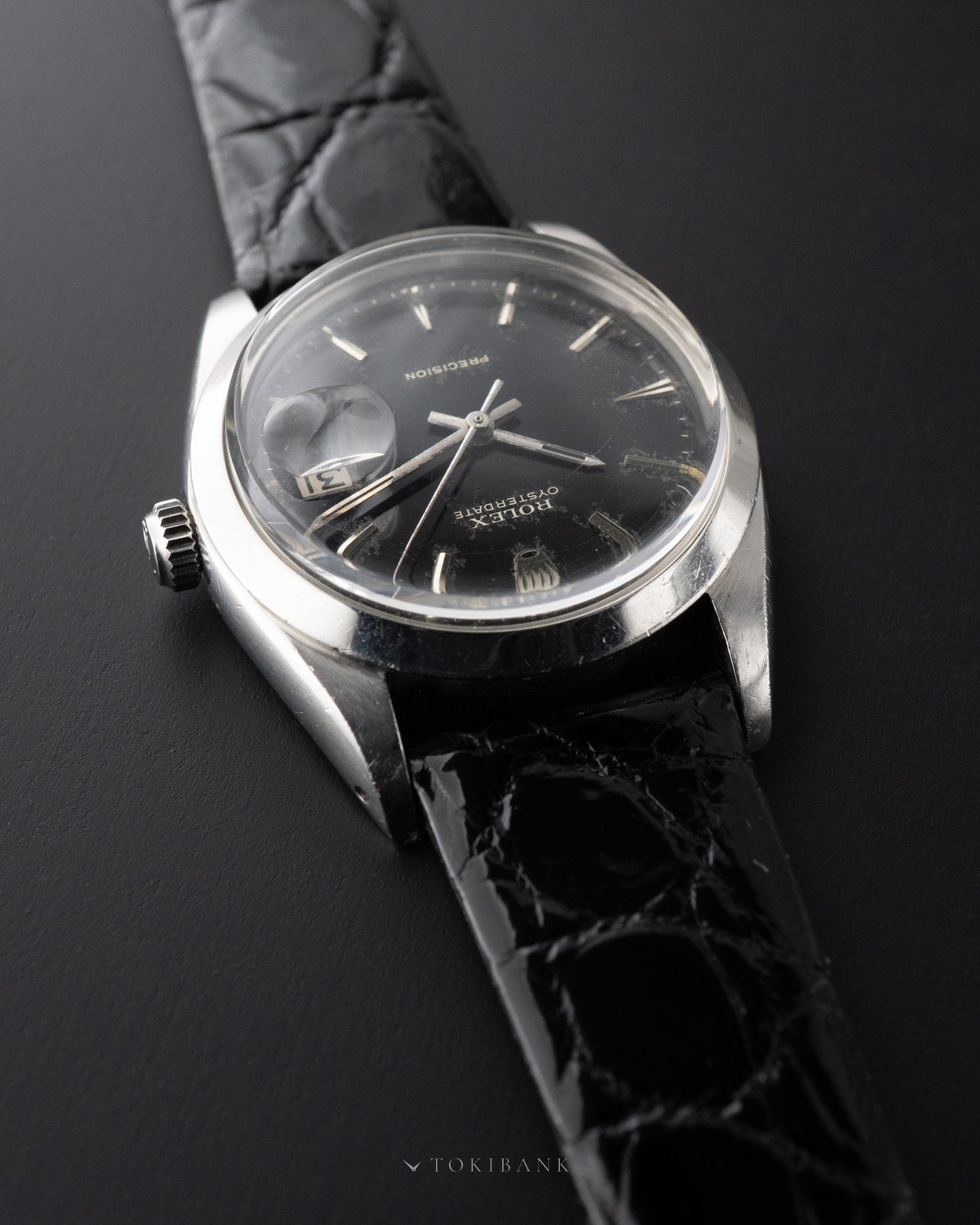 ROLEX OYSTER DATE REF 6694 Mirror dial-6