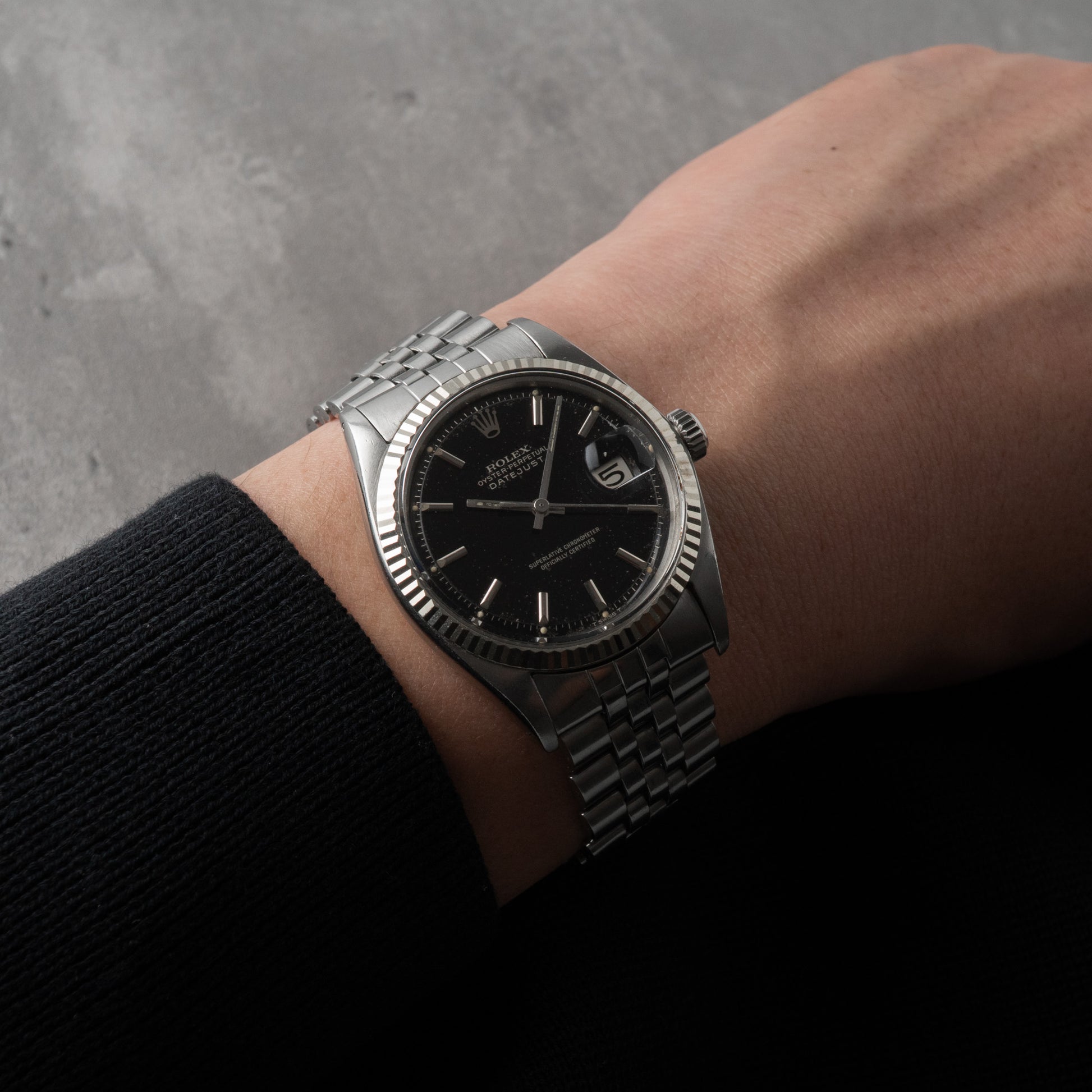 ROLEX DATEJUST REF 1601 GILT DIAL 1968-3