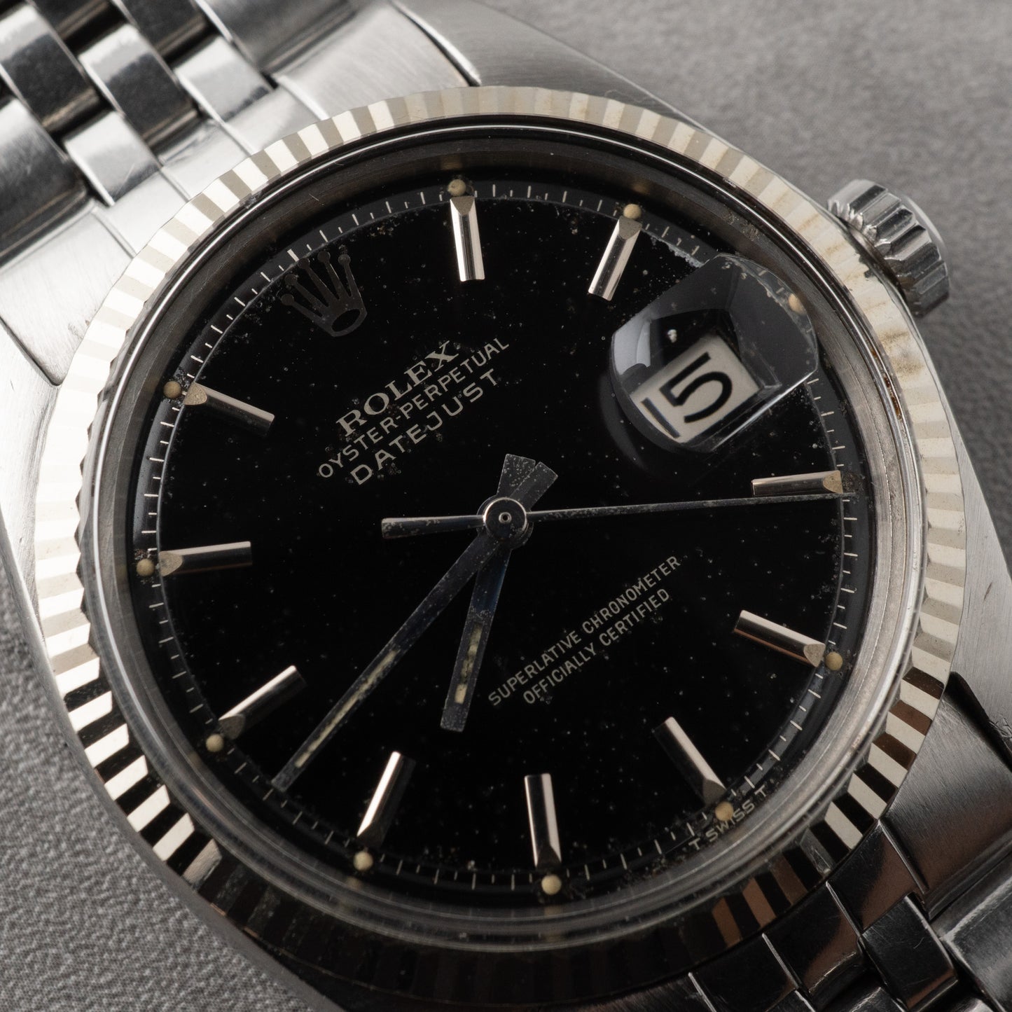 ROLEX DATEJUST REF 1601 GILT DIAL 1968-4