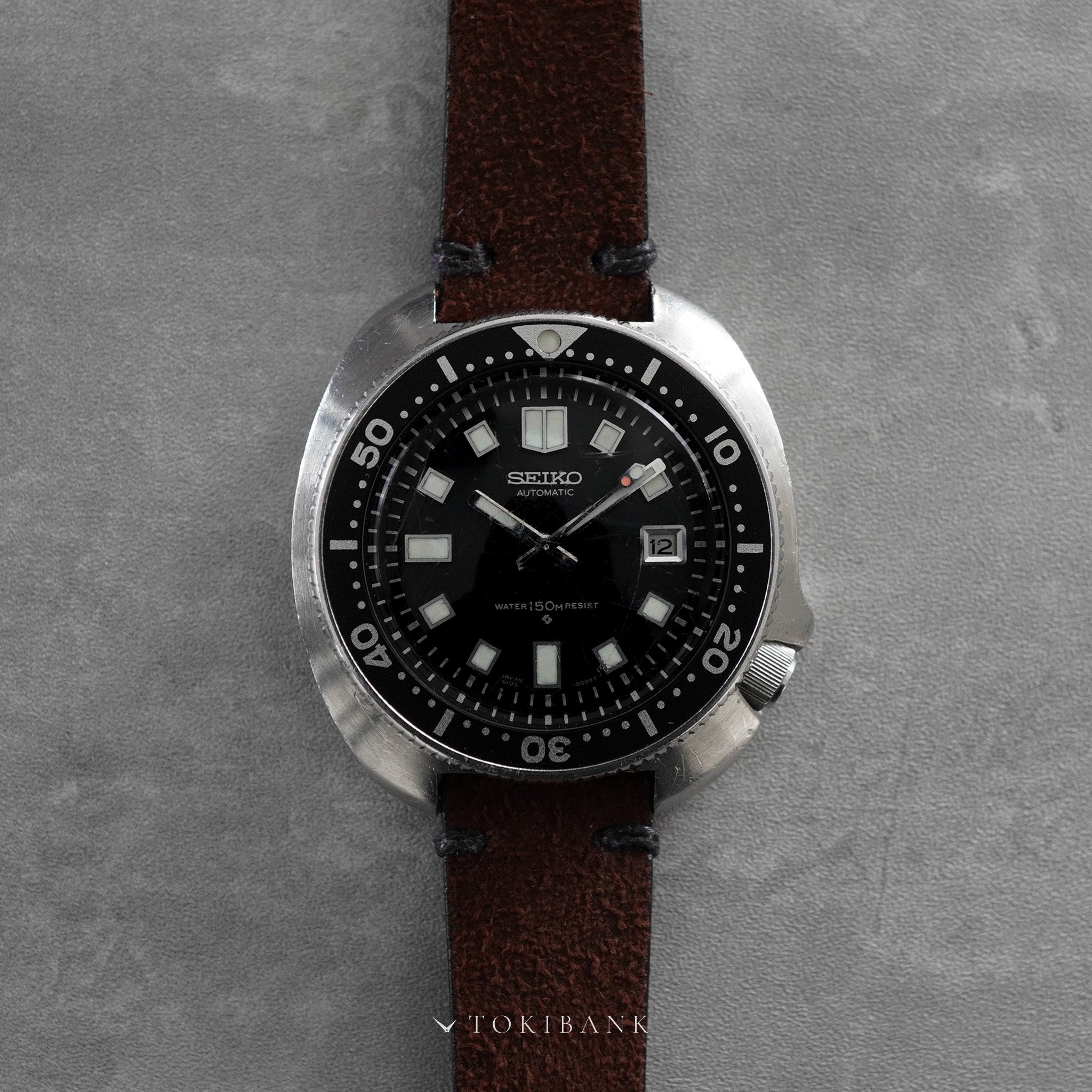 SEIKO 2nd DIVER REF. 6105-8110 Three Slot Crown 1974年製 – TOKIBANK