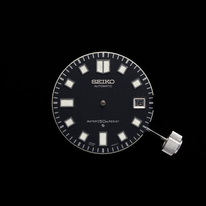 SEIKO DIVER  CAPTAIN WILLARD 6105-8110 THREE SLOT CROWN-6