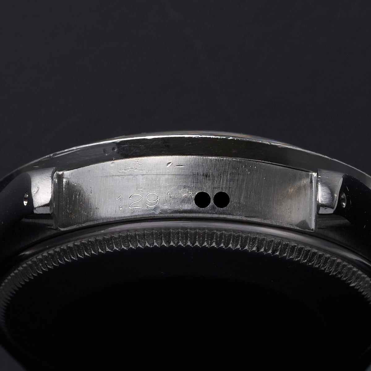 ROLEX OYSTER PERPETUAL 1007 BLACK GILT DIAL-6
