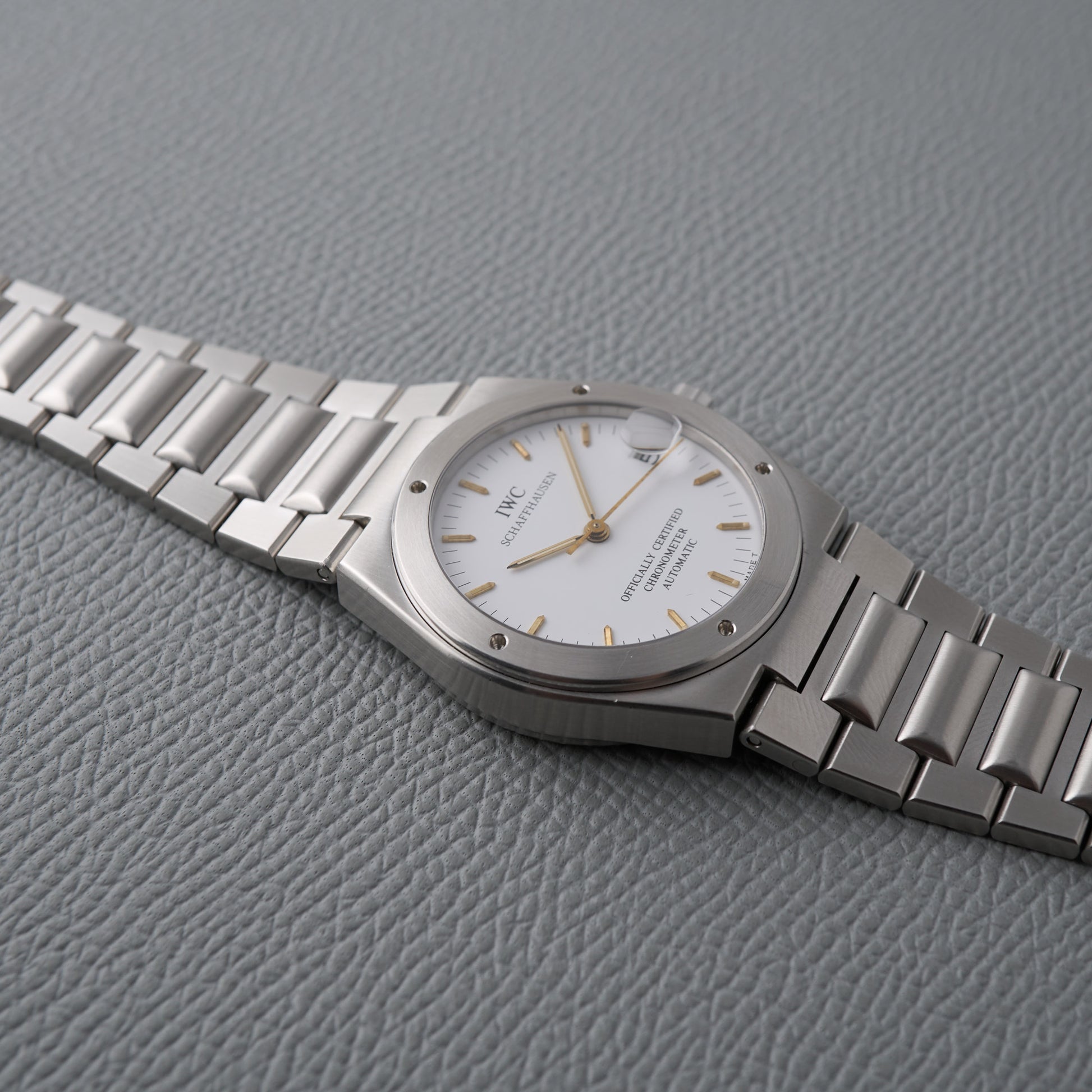 IWC INGENIEUR REF 3521 'JLC' side