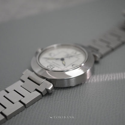 CARTIER LM PASHA C BIG DATE 2475