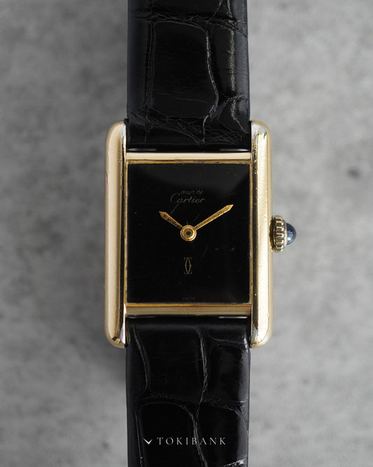CARTIER カルティエ マスト タンク SM オニキス
