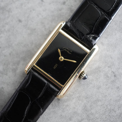CARTIER カルティエ マスト タンク SM オニキス