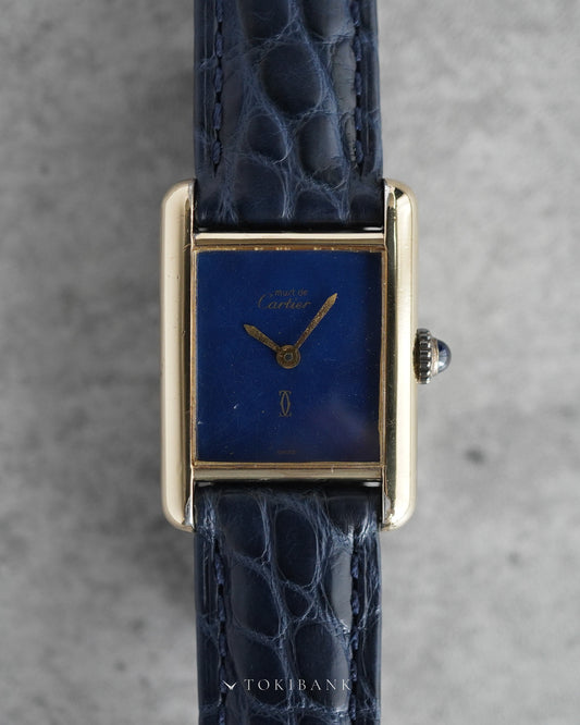 CARTIER カルティエ マスト タンク SM ラピスラズリ