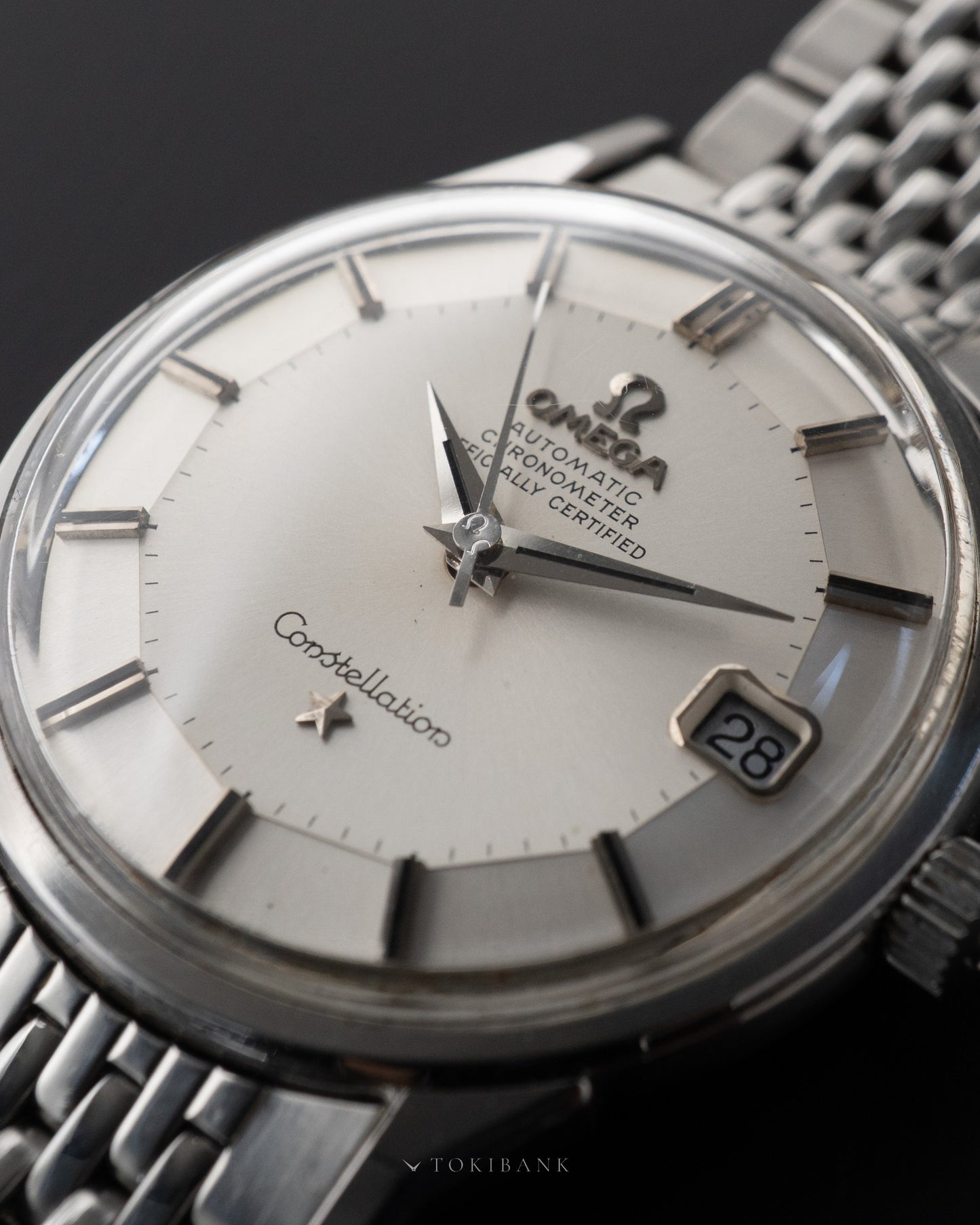 OMEGA コンステレーション パイパンダイヤル Ref.168.005 1969 hand