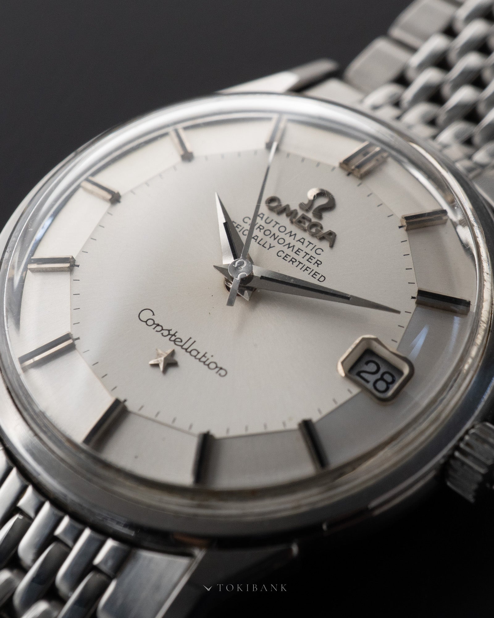 OMEGA コンステレーション パイパンダイヤル Ref.168.005 1969 hand