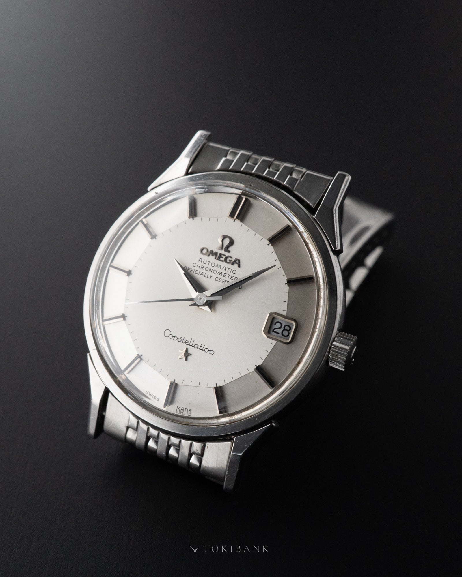 OMEGA コンステレーション パイパンダイヤル Ref.168.005 1969 glass