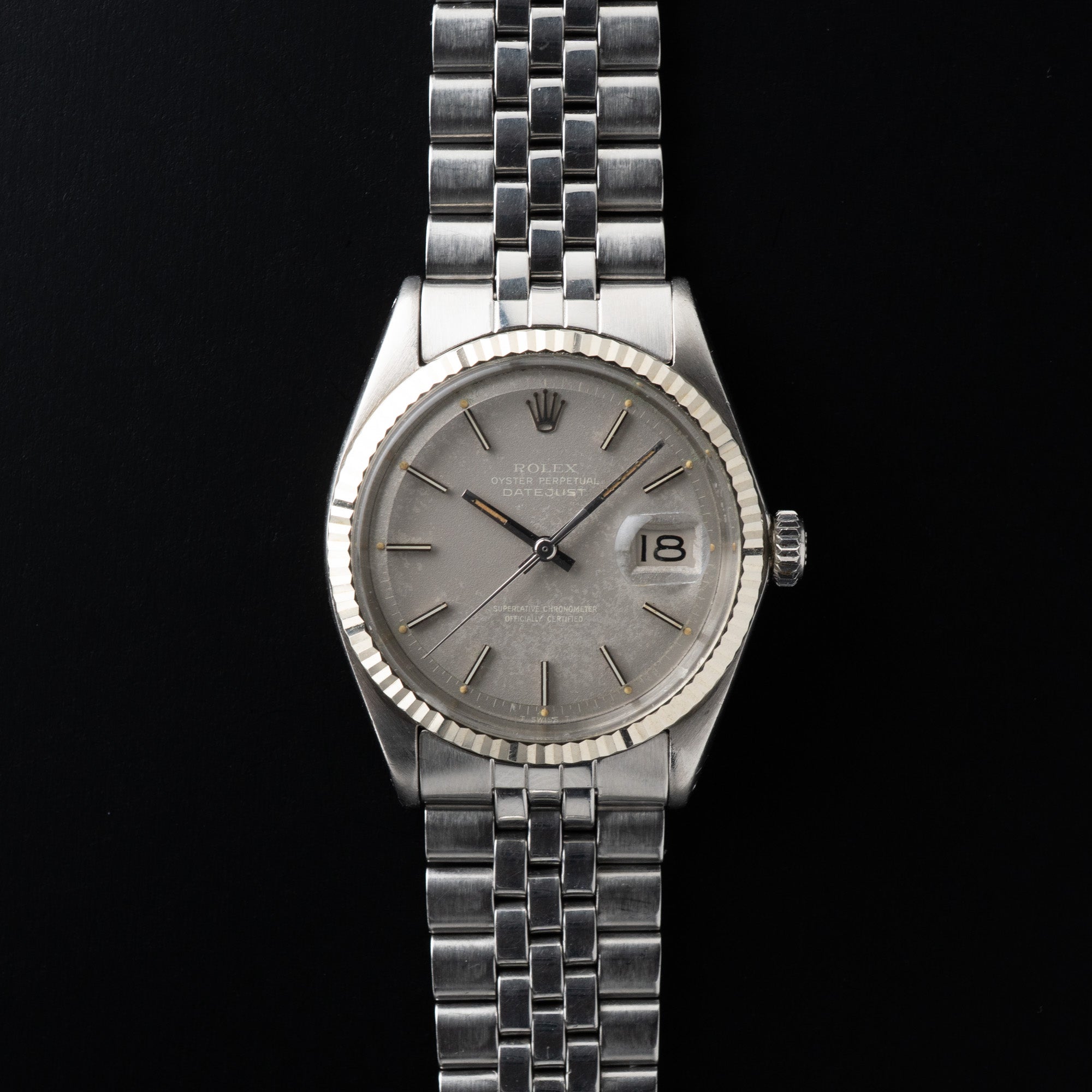 ROLEX DATEJUST REF 1601 GHOST DIAL – TOKIBANK