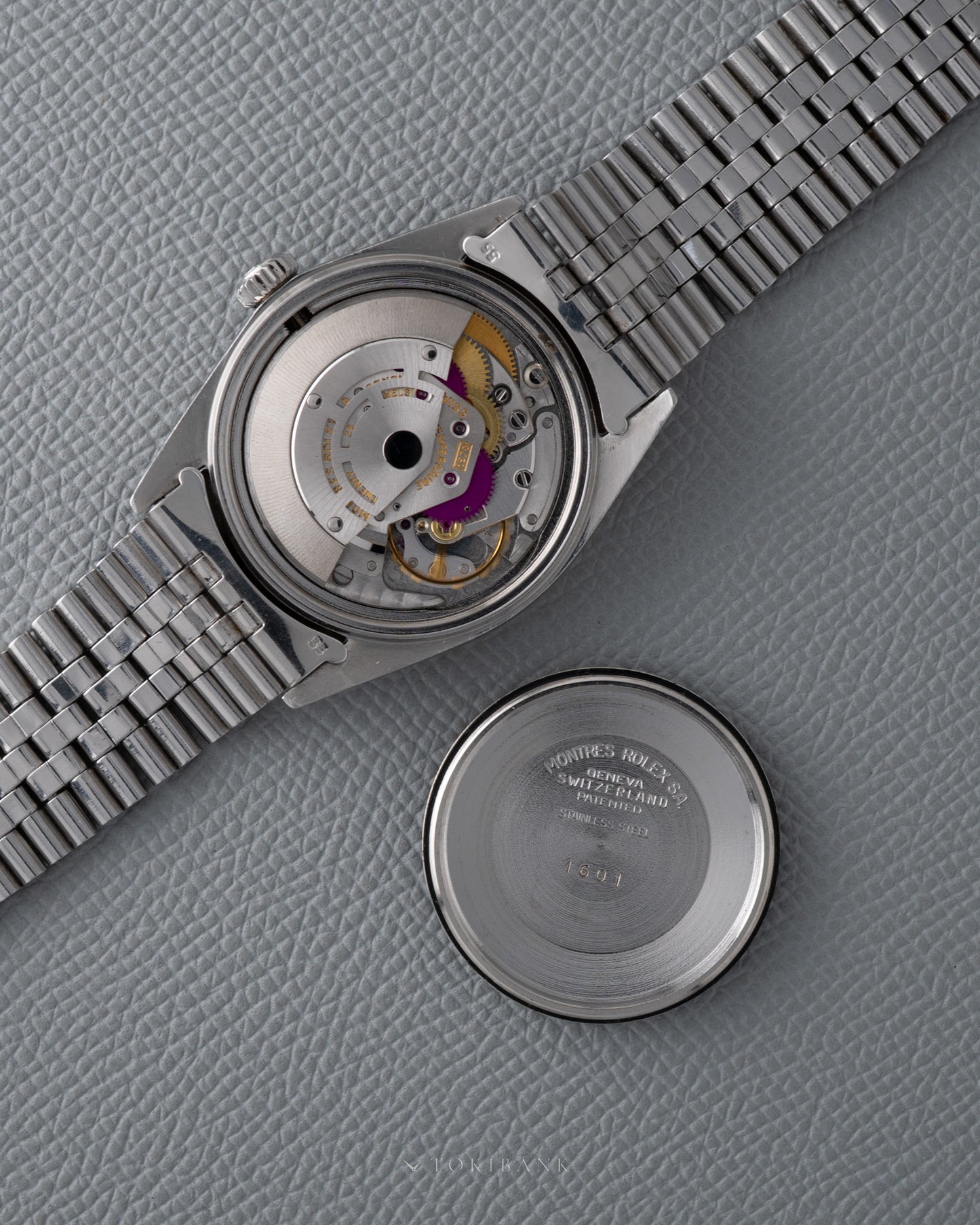 ROLEX DATEJUST REF 1601 GHOST DIAL MOVEMENT