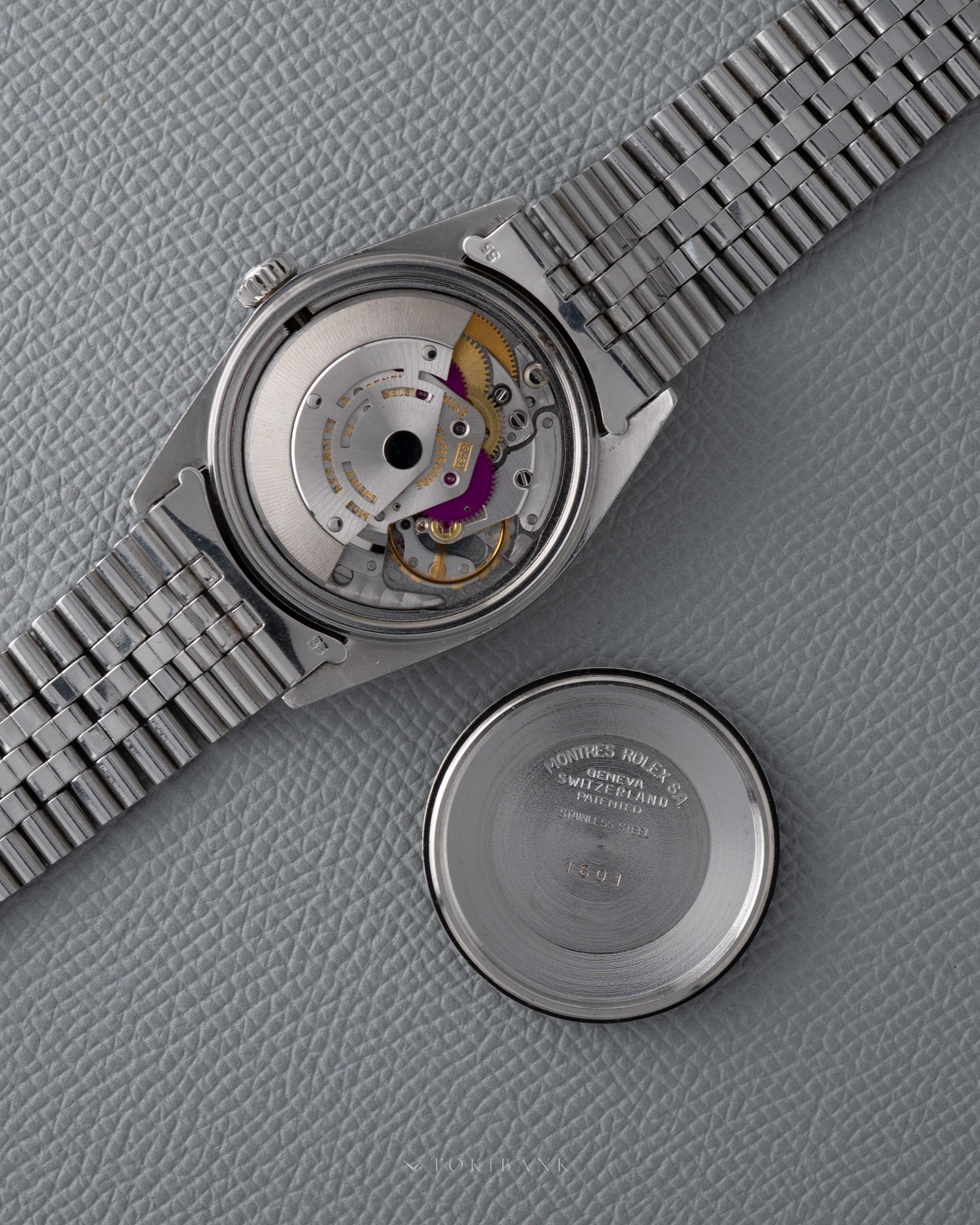 ROLEX DATEJUST REF 1601 GHOST DIAL MOVEMENT