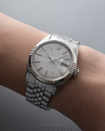 ROLEX DATEJUST REF 1601 GHOST DIAL WRIST