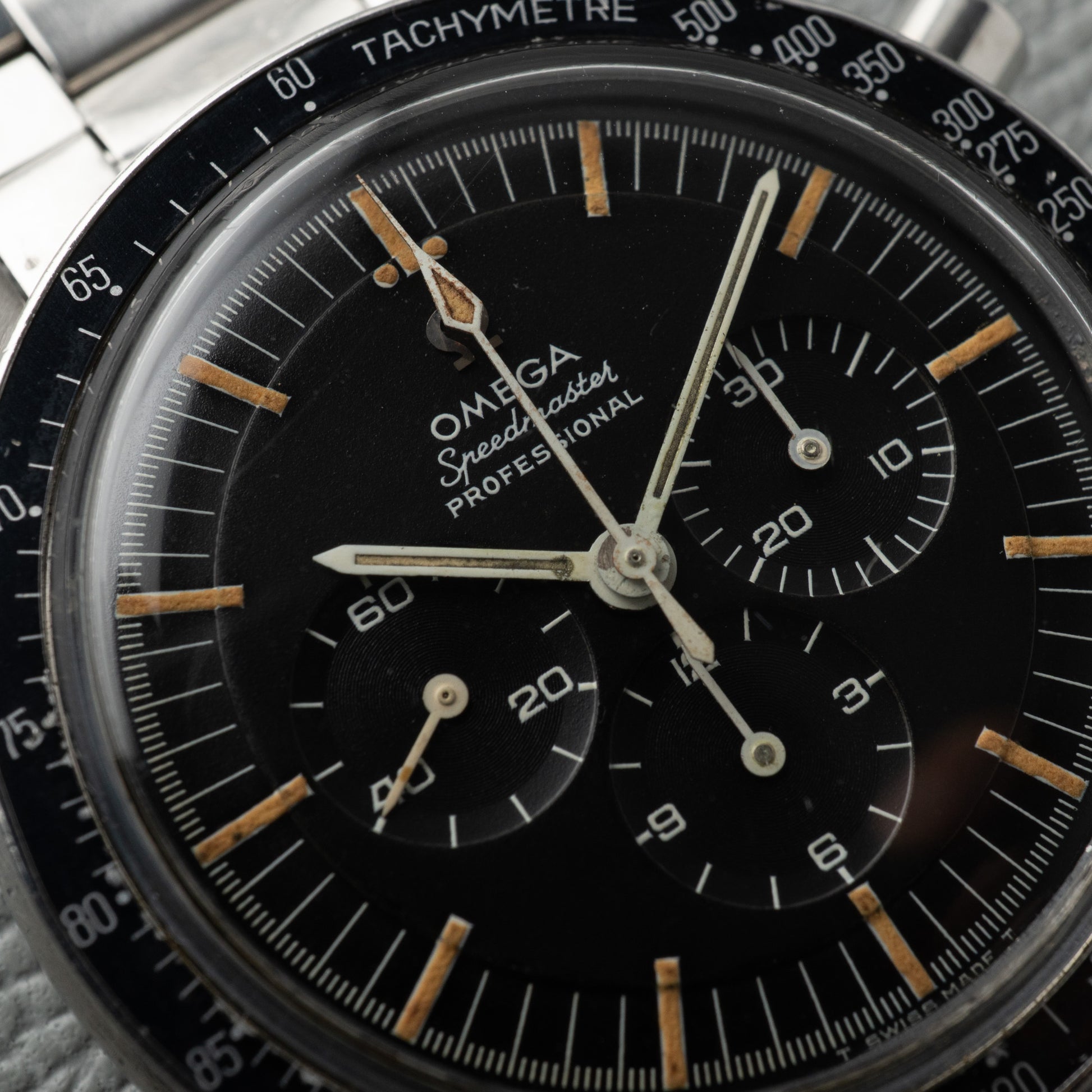 OMEGA SPEEDMASTER REF 145.012 4th 1968 dial