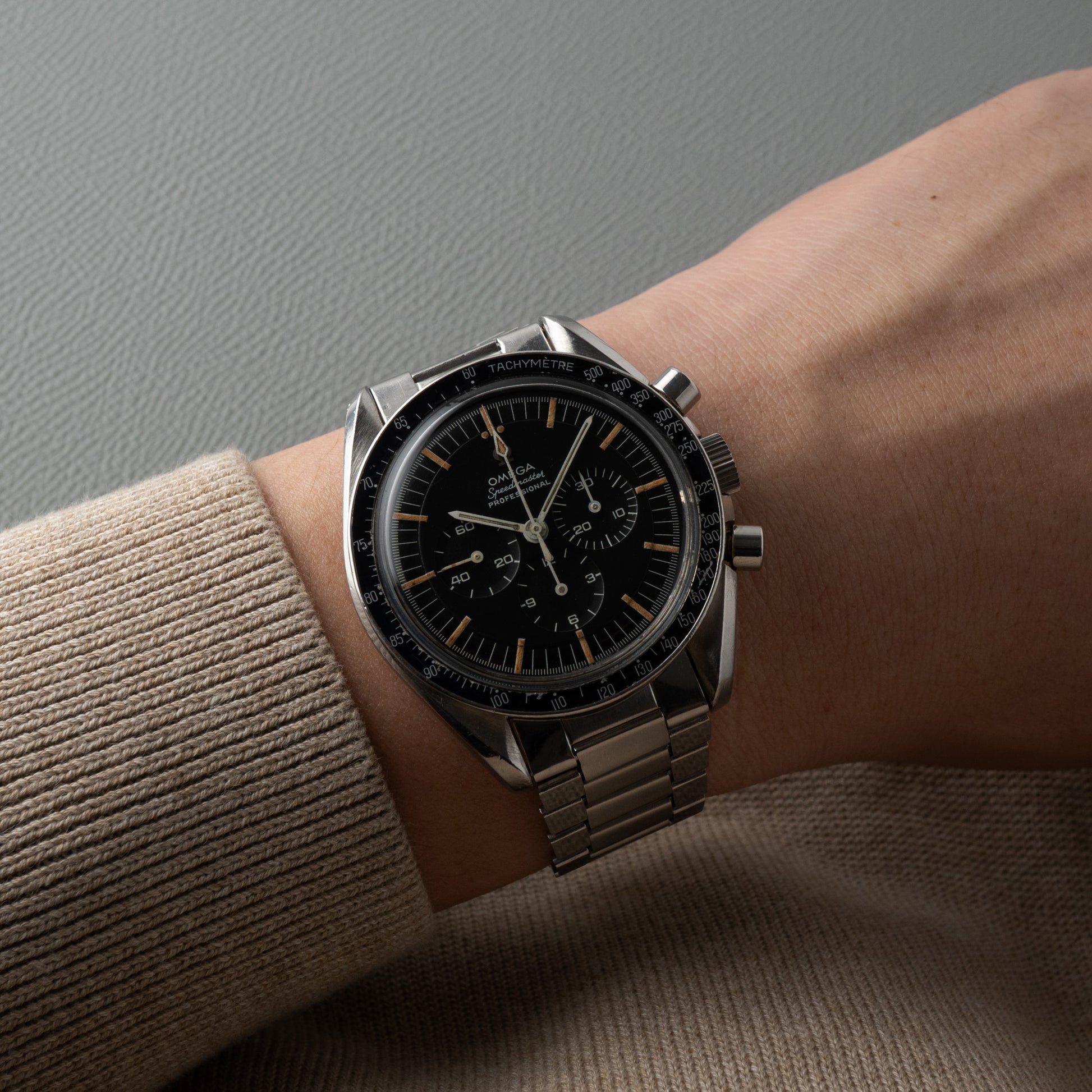 OMEGA SPEEDMASTER REF 145.012 4th 1968 wrist