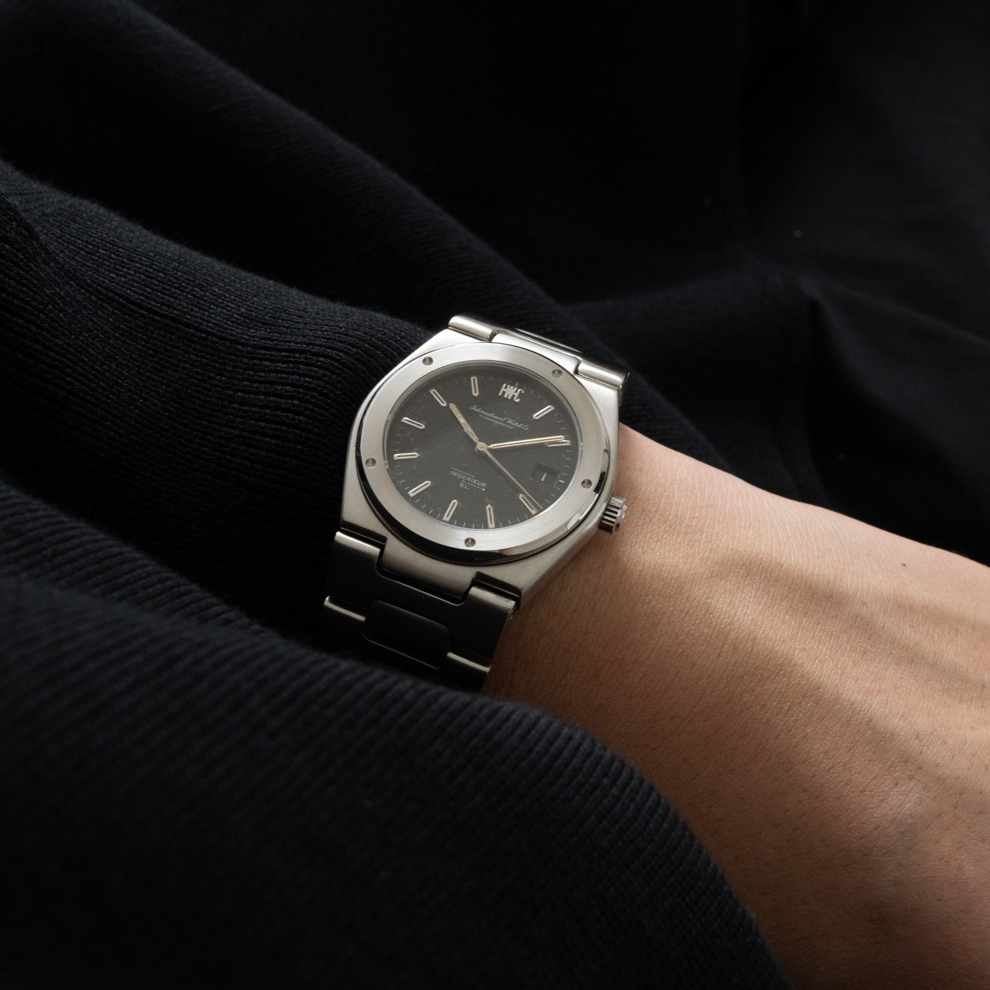 IWC Ingenieur SL Ref.1832 "jumbo" wrist