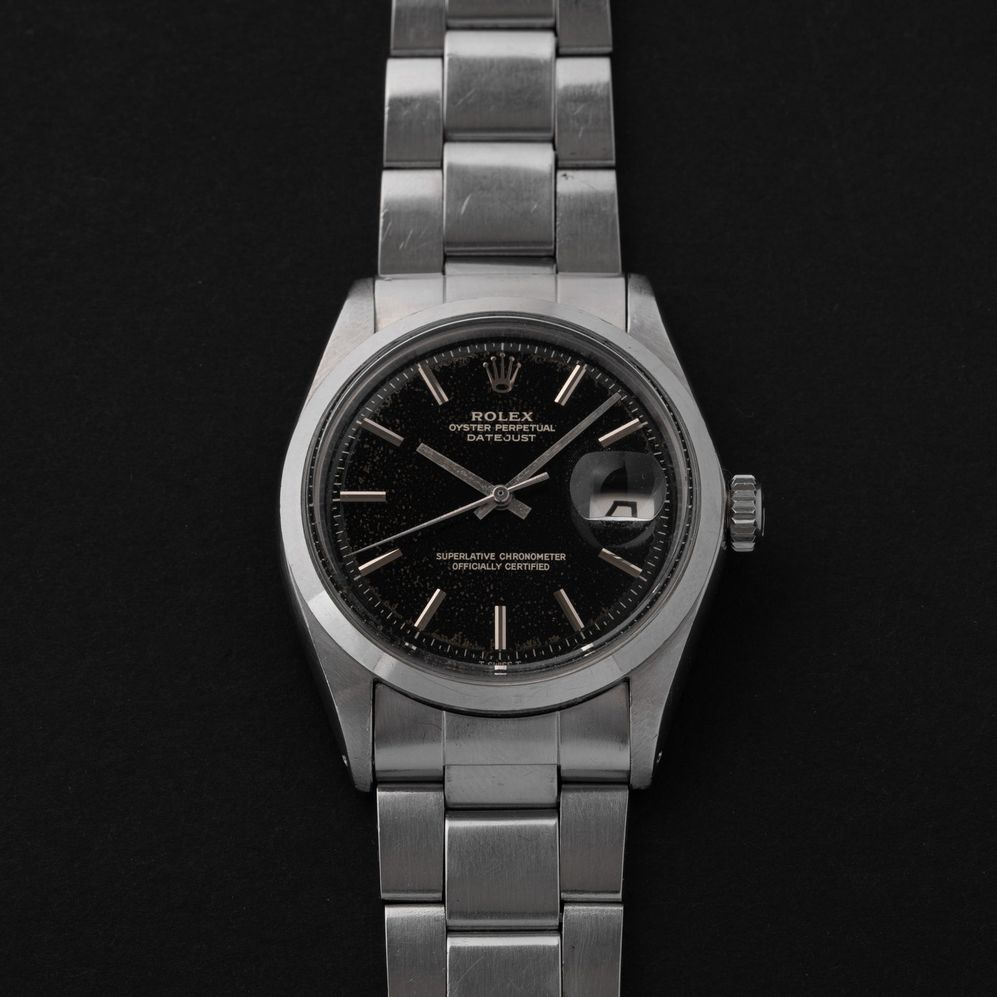 ROLEX DATEJUST 1600 GILT DIL